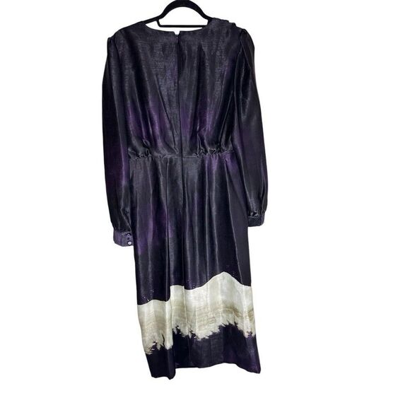 DKNY NWT Tie-Dye Print Maxi Dress Size Large NEW - Picture 3 of 6